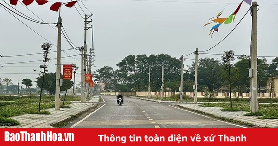 Đông Hoàng xây dựng nông thôn mới kiểu mẫu