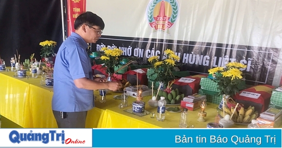 Cất bốc thêm 5 hài cốt liệt sĩ tại Bản Chùa