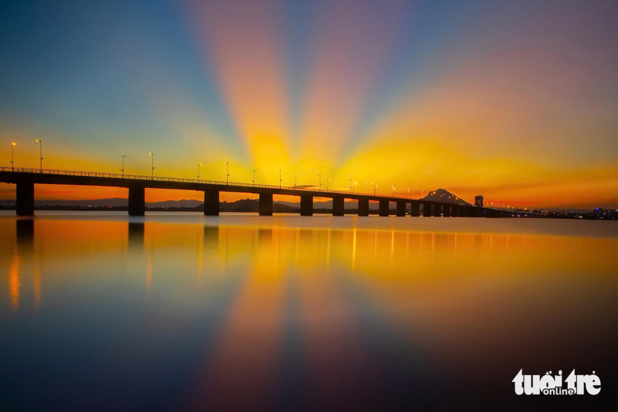 Rực rỡ hoàng hôn Tuy Hòa
