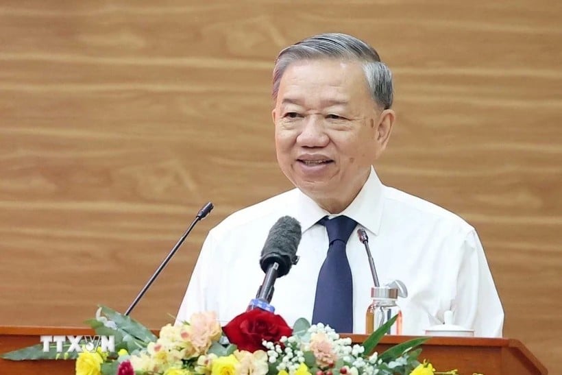 Tổng Bí thư làm việc với Đảng ủy Mặt trận Tổ quốc, các đoàn thể Trung ương