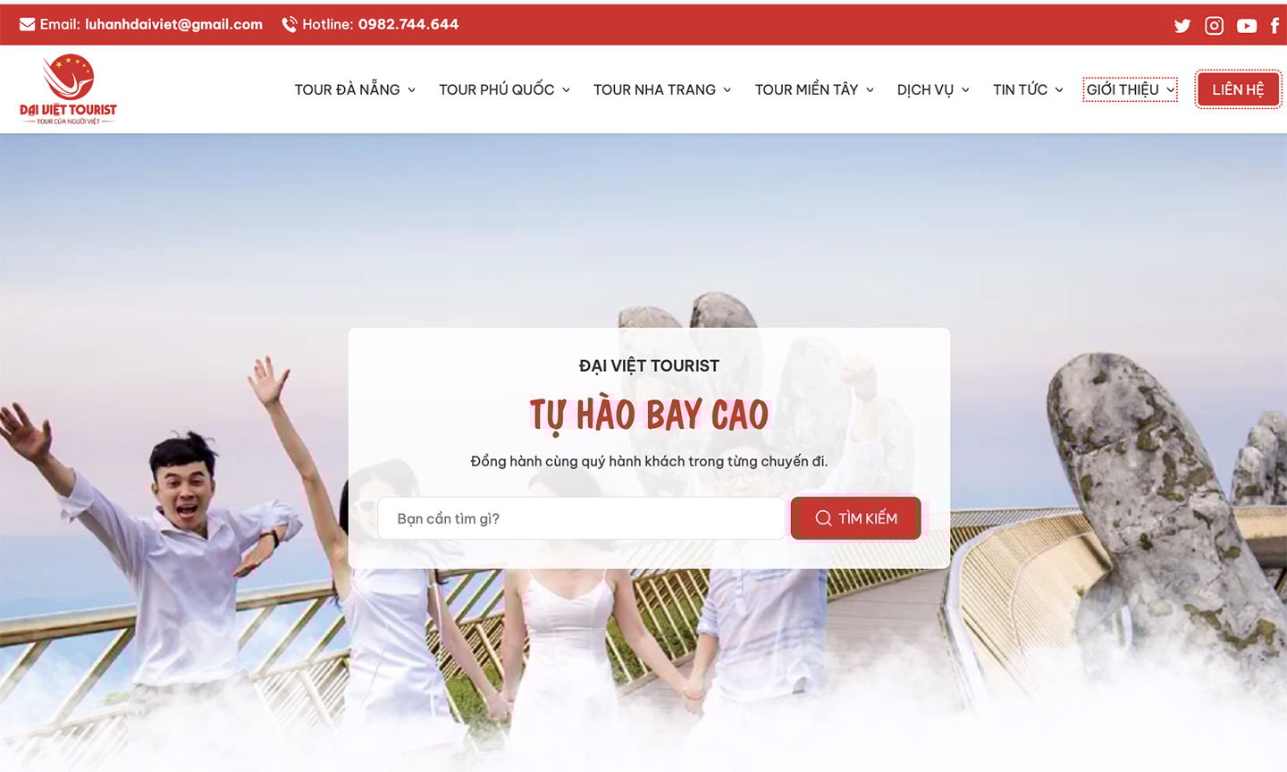 Dai Viet Tourist គឺជាក្រុមហ៊ុនទេសចរណ៍ដ៏ល្បីល្បាញមួយនៅទីក្រុង Da Nang ។