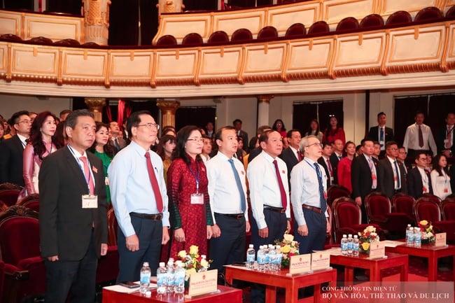 Long trọng tổ chức Đại hội đại biểu Đảng bộ Bộ Văn hóa, Thể thao và Du lịch lần thứ I, nhiệm kỳ 2025 – 2030 - Ảnh 1.
