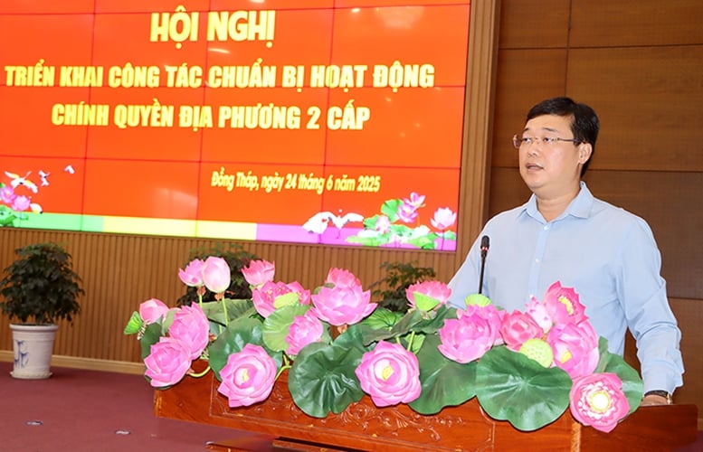 Đồng Tháp, Hậu Giang gấp rút chuẩn bị vận hành mô hình chính quyền 2 cấp- Ảnh 1.