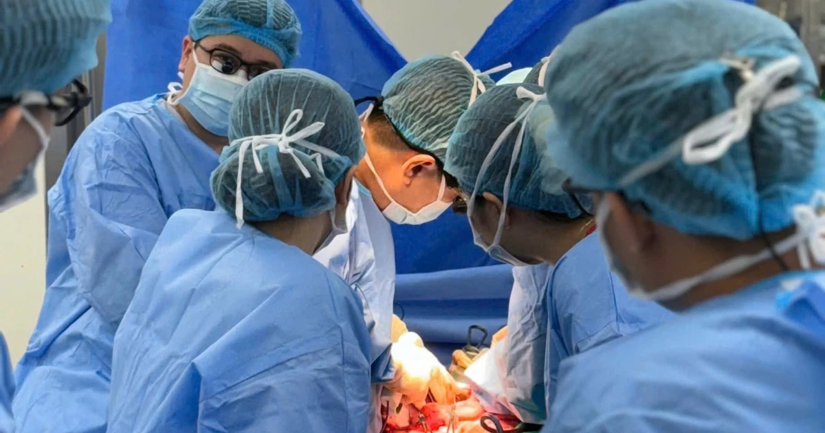 Nam quân nhân được hồi sinh sự sống từ người hiến tạng chết não