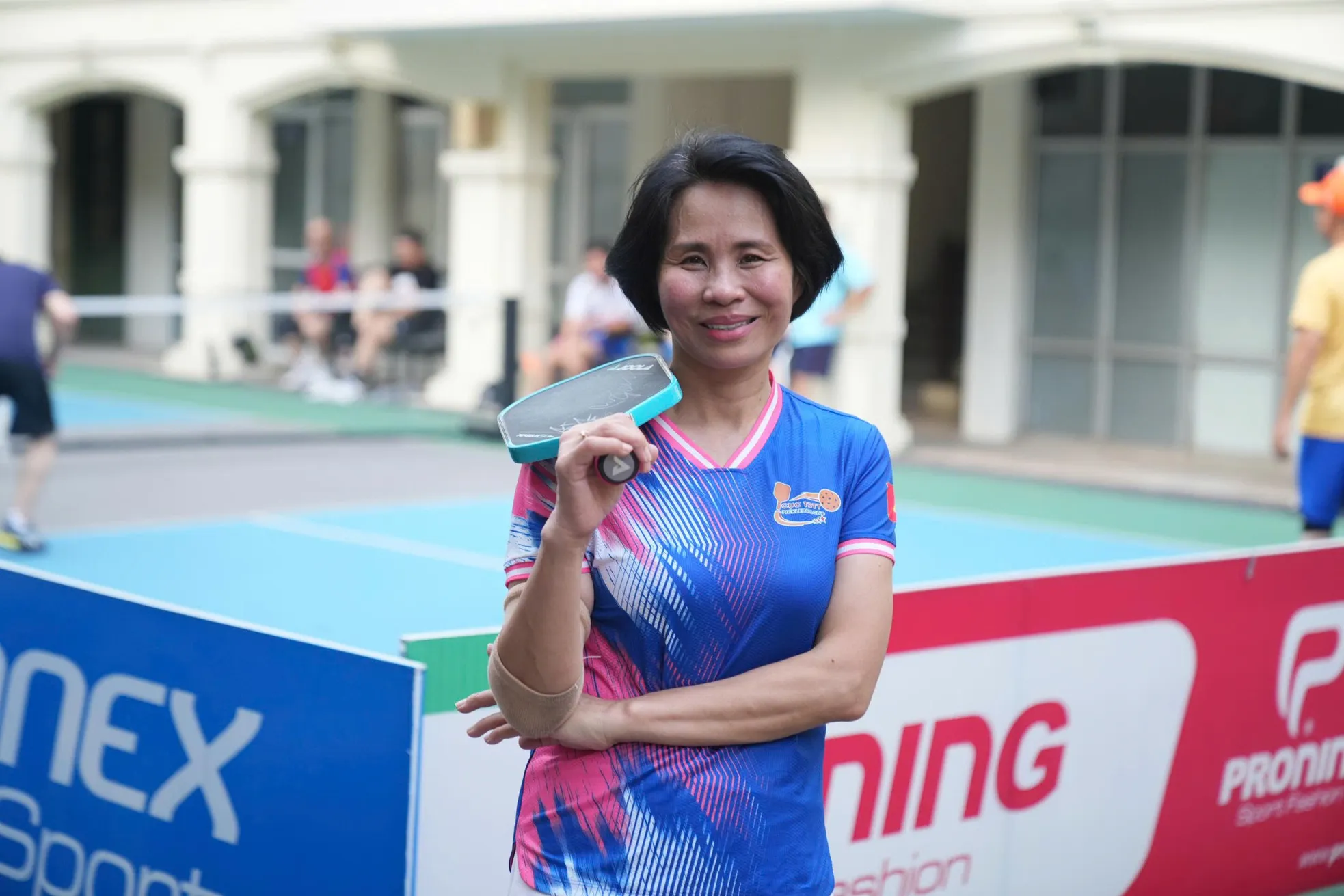 การแข่งขัน Pickleball ของเวียดนาม - Hyundai Thanh Cong Cup 2025 เป็นการแข่งขันระดับแนวหน้าในการพัฒนาการเคลื่อนไหวและความสำเร็จระดับสูง ภาพที่ 7