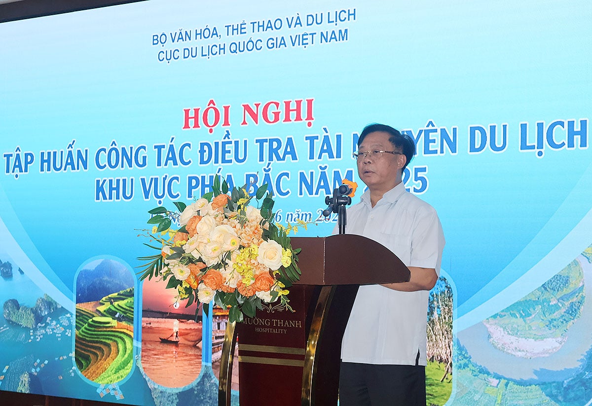 Tập huấn công tác điều tra tài nguyên du lịch khu vực phía Bắc - Ảnh 1.