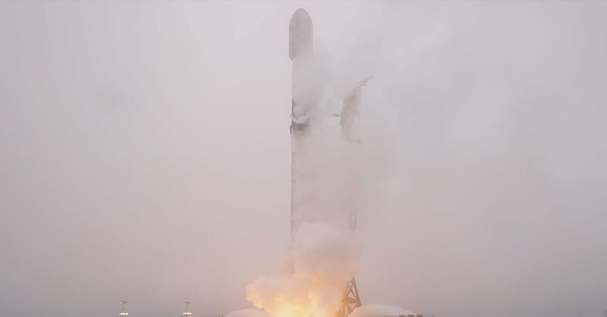 SpaceX បញ្ជូនផេះមនុស្សទៅអវកាស