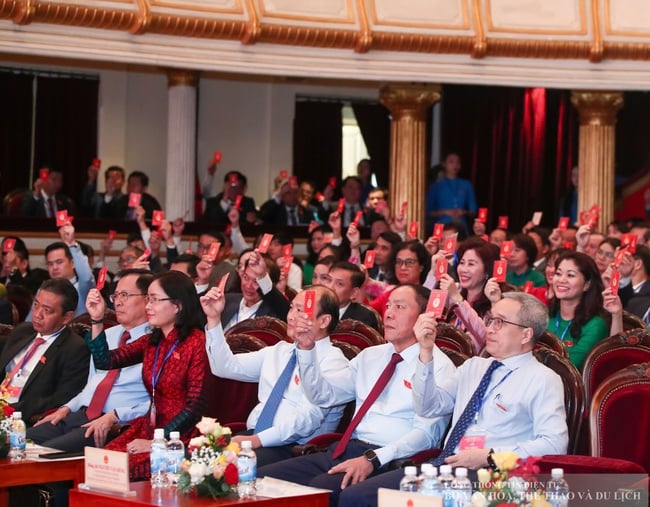 Long trọng tổ chức Đại hội đại biểu Đảng bộ Bộ Văn hóa, Thể thao và Du lịch lần thứ I, nhiệm kỳ 2025 – 2030 - Ảnh 5.