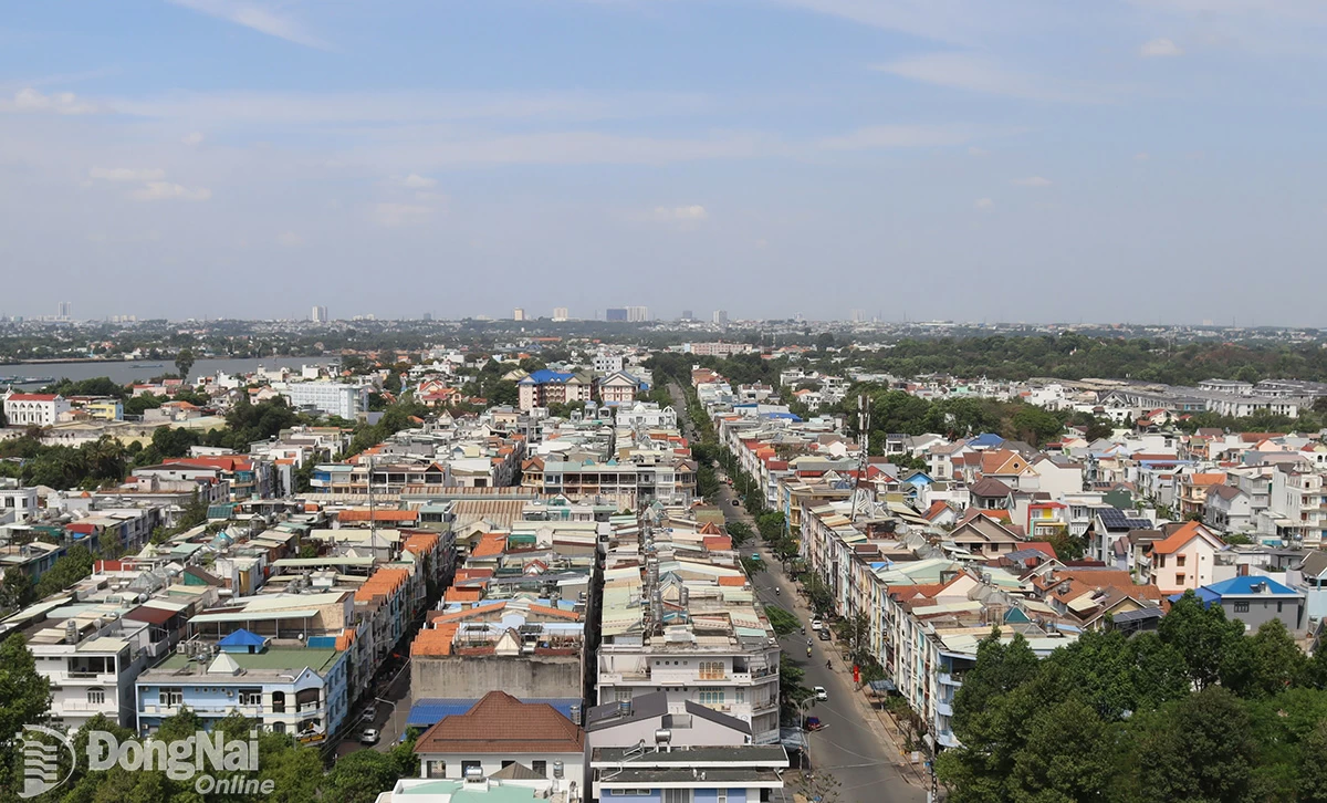Một góc đô thị Biên Hòa. Ảnh:H.Lộc

