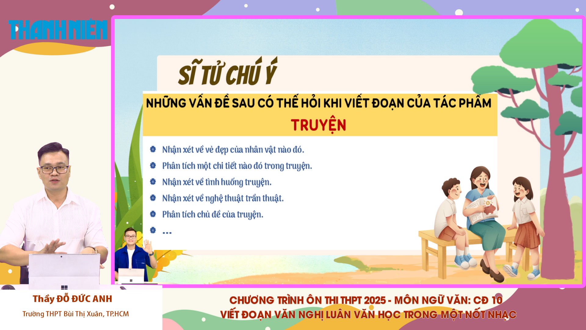 Bí quyết ôn thi THPT 2025 giúp bạn làm bài Môn ngữ văn hiệu quả hơn - Ảnh 1.