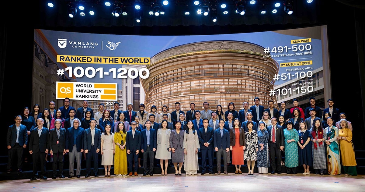 Trường Đại học Văn Lang tiến vào bảng xếp hạng ĐH tốt nhất thế giới