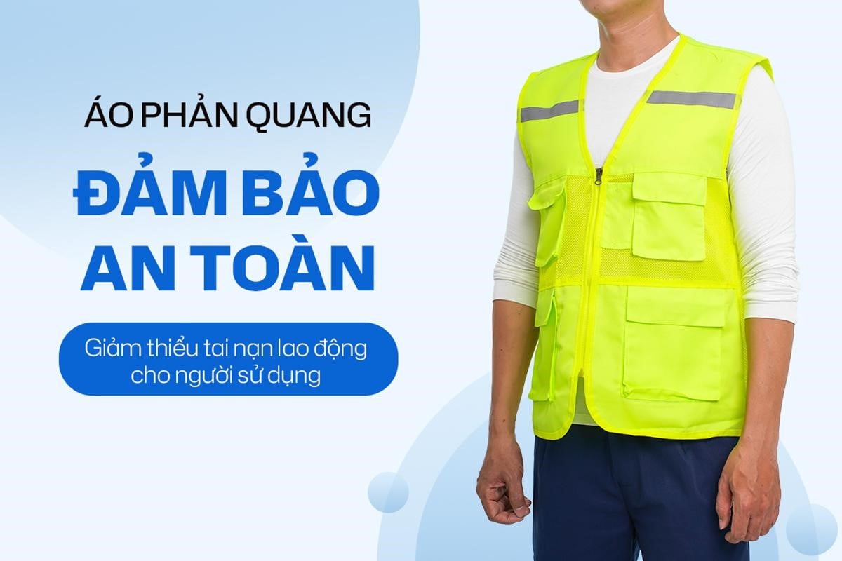 Cách chọn áo phản quang phù hợp với từng vị trí tại công trình