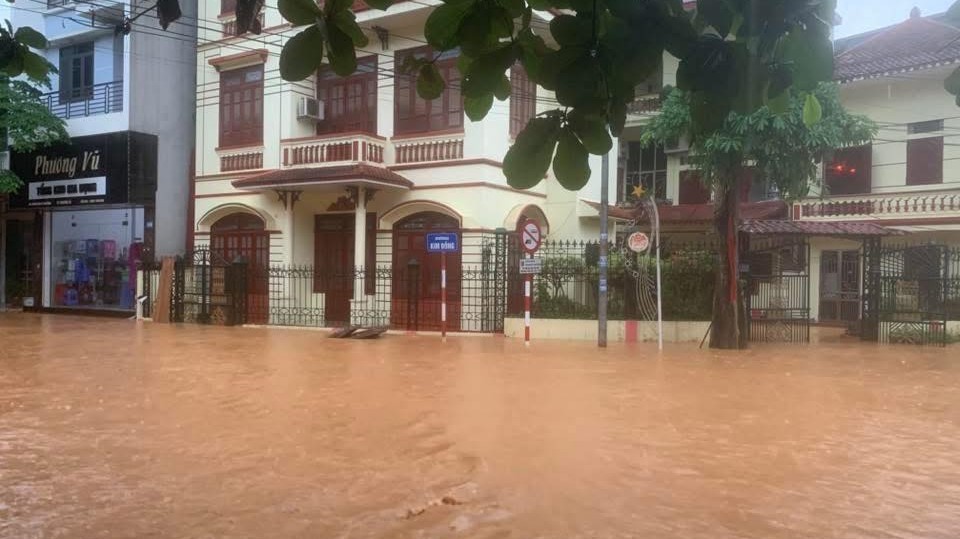 Yên Bái: 5 hộ gia đình phải di dời do mưa lớn