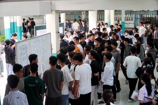 Điểm thi đặc biệt tại TP HCM  - Ảnh 1.