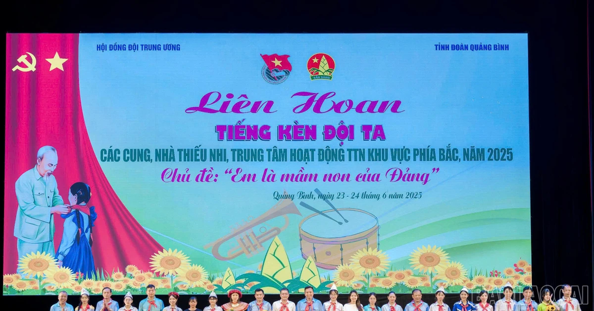 Trung tâm hoạt động Thanh thiếu nhi tỉnh Lào Cai đạt thành tích xuất sắc tại Liên hoan “Tiếng kèn Đội ta” khu vực phía Bắc năm 2025