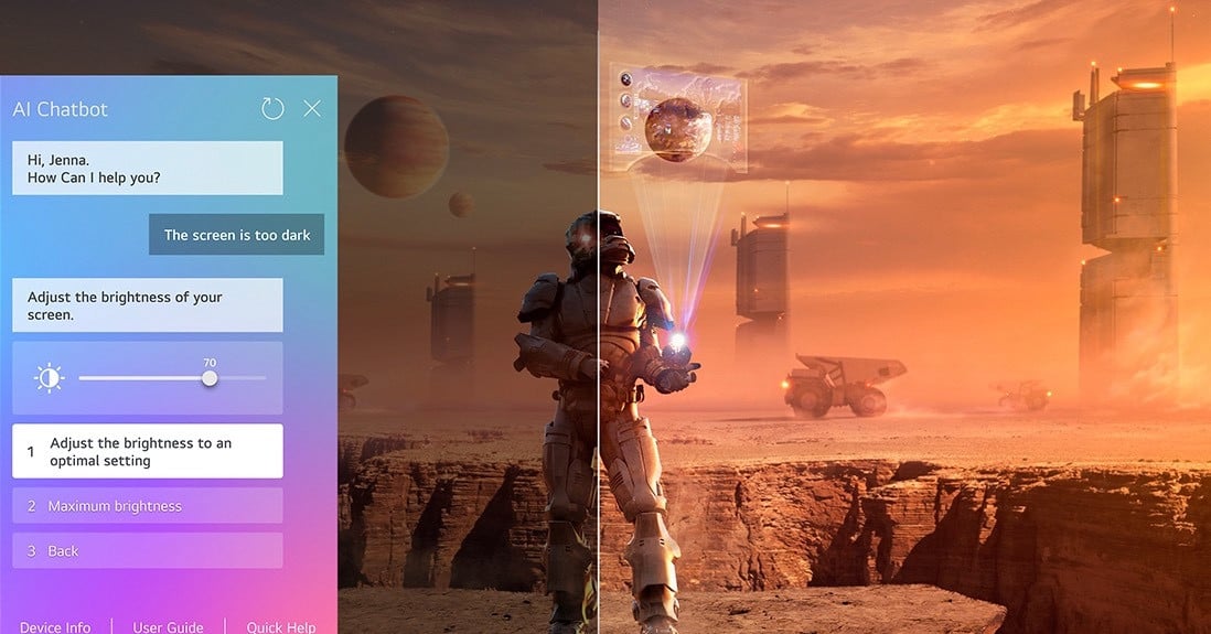 'Empathic AI'៖ របៀបដែលទូរទស្សន៍ LG AI កំពុងផ្លាស់ប្តូរបទពិសោធន៍កម្សាន្តនៅផ្ទះ