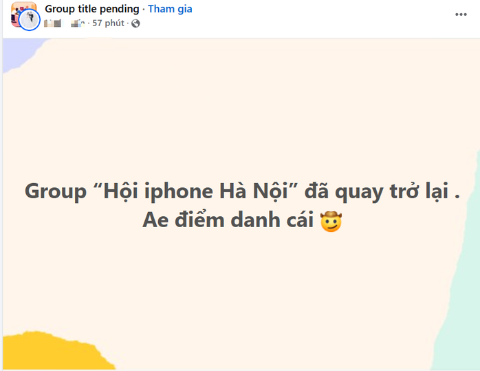 Hàng loạt group 