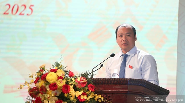 Long trọng tổ chức Đại hội đại biểu Đảng bộ Bộ Văn hóa, Thể thao và Du lịch lần thứ I, nhiệm kỳ 2025 – 2030 - Ảnh 7.