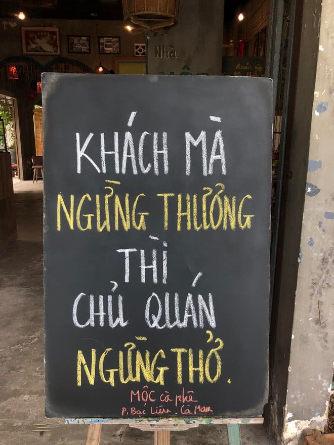 Quán cà phê miền Tây gây bão mạng với bảng thông báo 'mặn mà' có 1-0-2 - Ảnh 4.