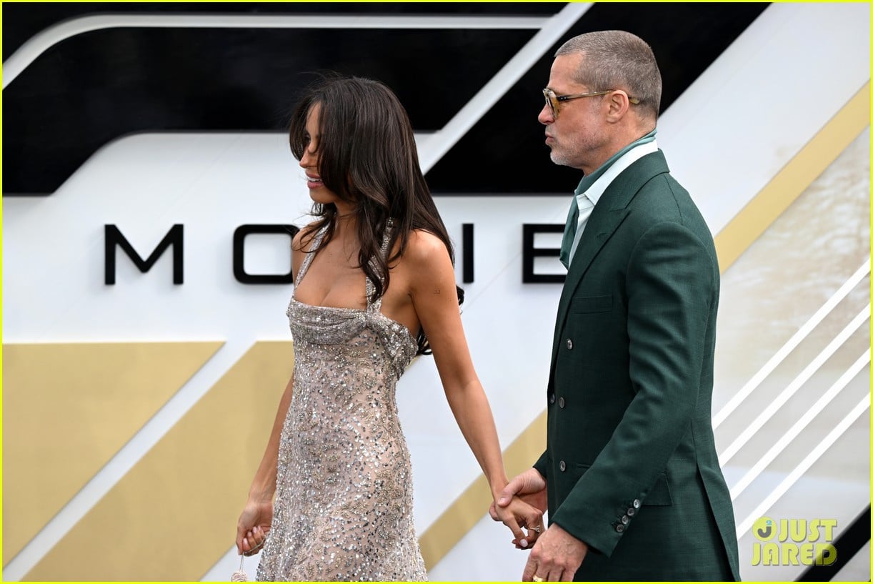 brad pitt inés de ramon f1 estreno en londres 11.jpg