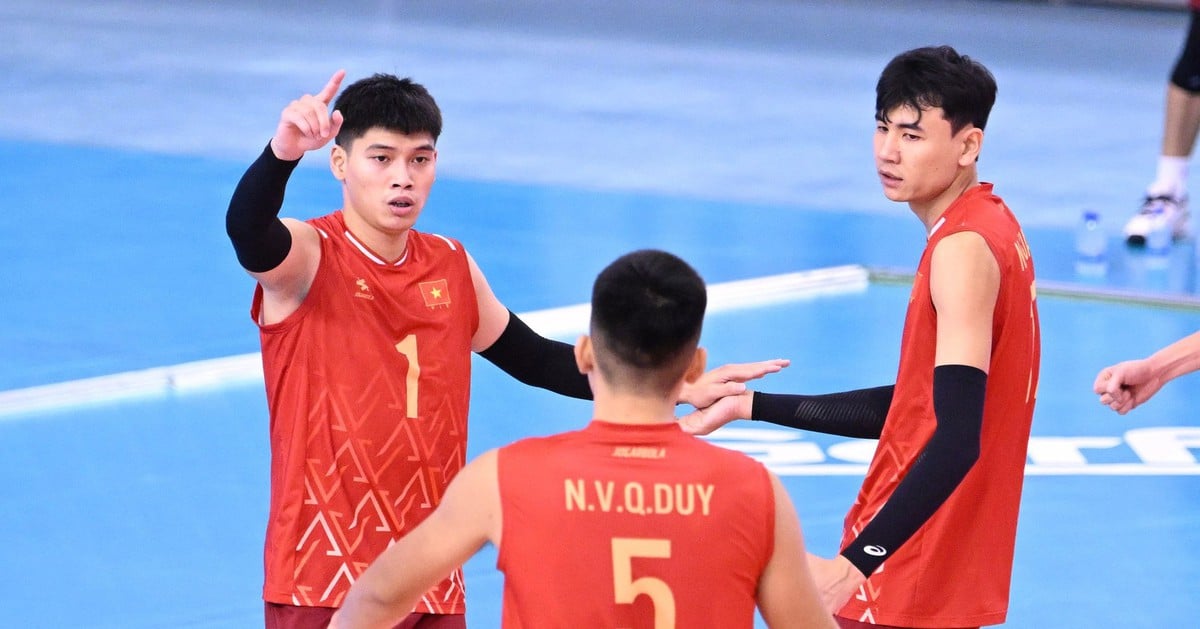 ចំណាត់ថ្នាក់បាល់ទះបុរស AVC Nations Cup 2025៖ វៀតណាមឈរនៅពីលើប្រទេសថៃ