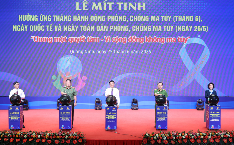 'With one determination', the drug threat will definitely be eliminated - Photo 1.
