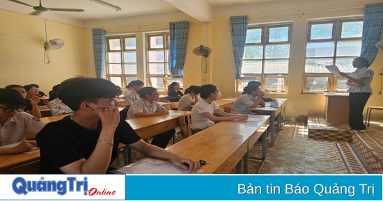 Kỳ thi tốt nghiệp THPT năm 2025: Những lưu ý cho thí sinh trước khi bước vào giờ “G”