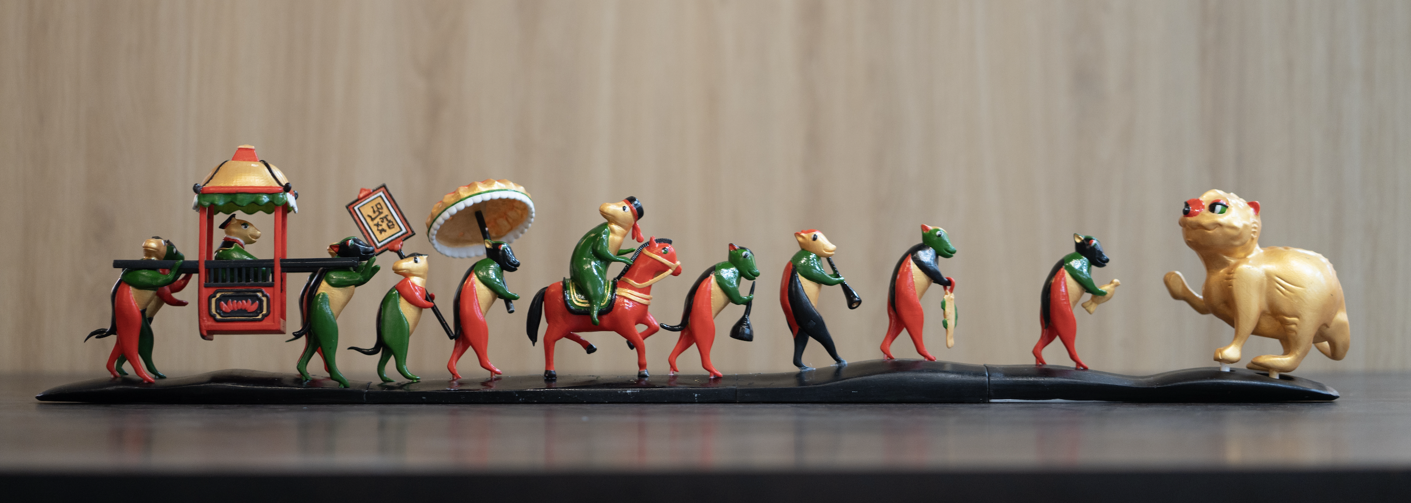 Dong Ho paintings come alive through 3D technology at the Vietnam Fine Arts Museum