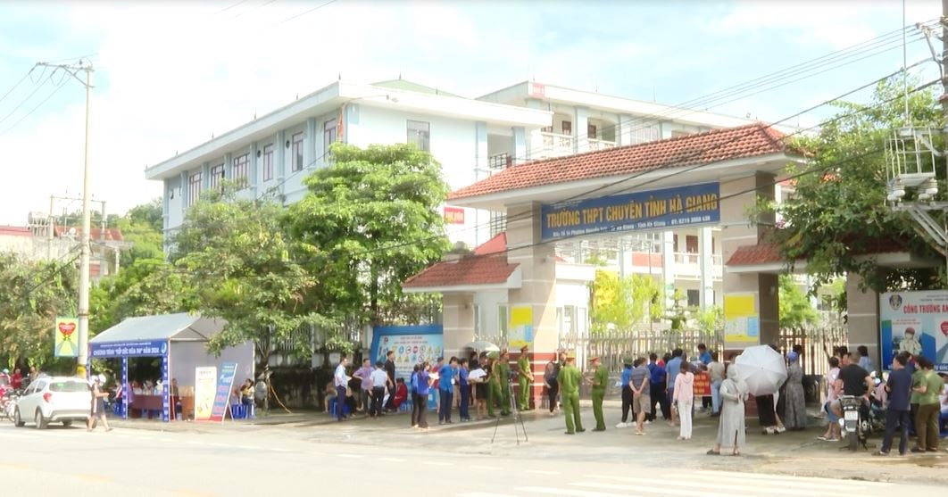 Công tác đảm bảo an ninh, an toàn cho kỳ thi được triển khai đúng, đủ, đảm bảo công bằng cho tất cả các thí tham dự