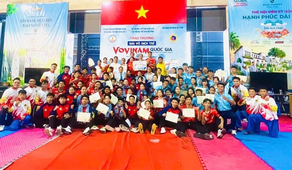 TP. Hồ Chí Minh Nhất toàn đoàn tại Giải vô địch trẻ Vovinam quốc gia 2025 - Ảnh 2.