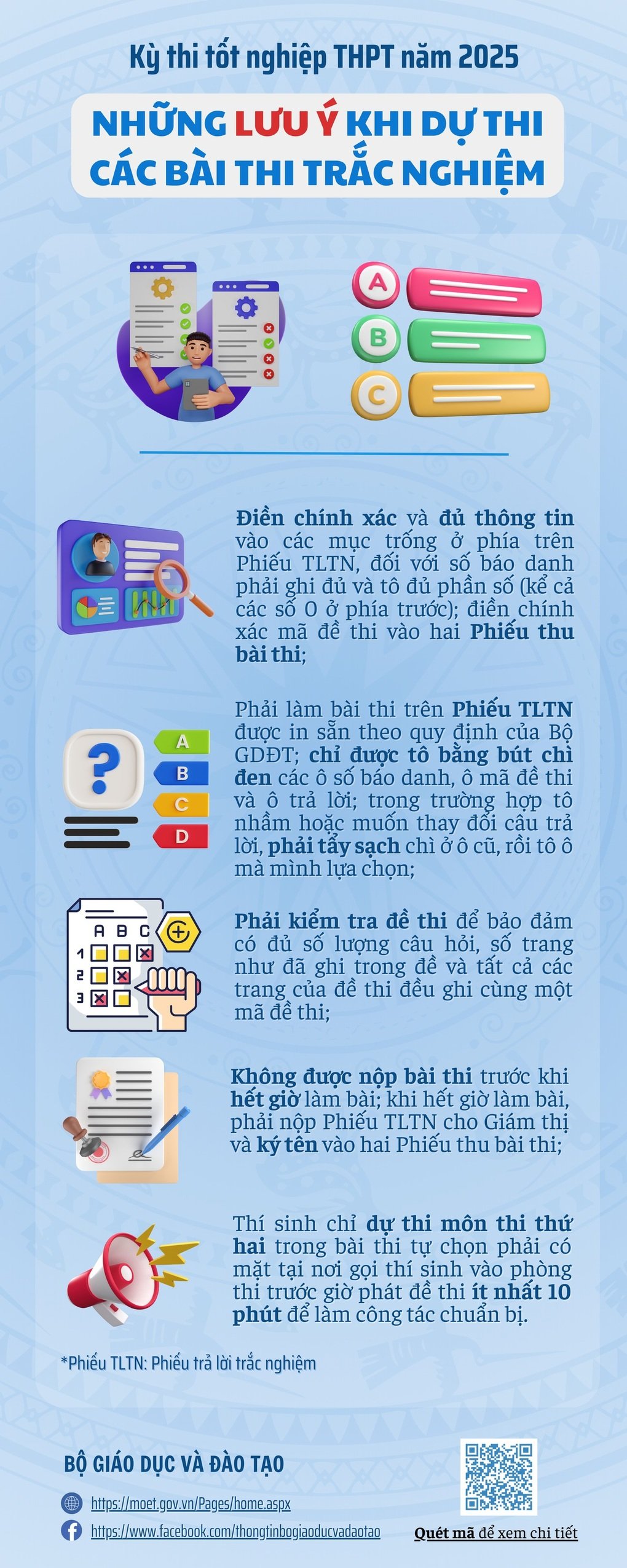Mẫu giấy thi tốt nghiệp THPT phiên bản mới, thí sinh cần nắm vững - 3