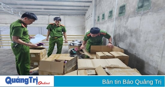 Phát hiện 2,5 tấn mỹ phẩm không rõ nguồn gốc ở Đông Hà