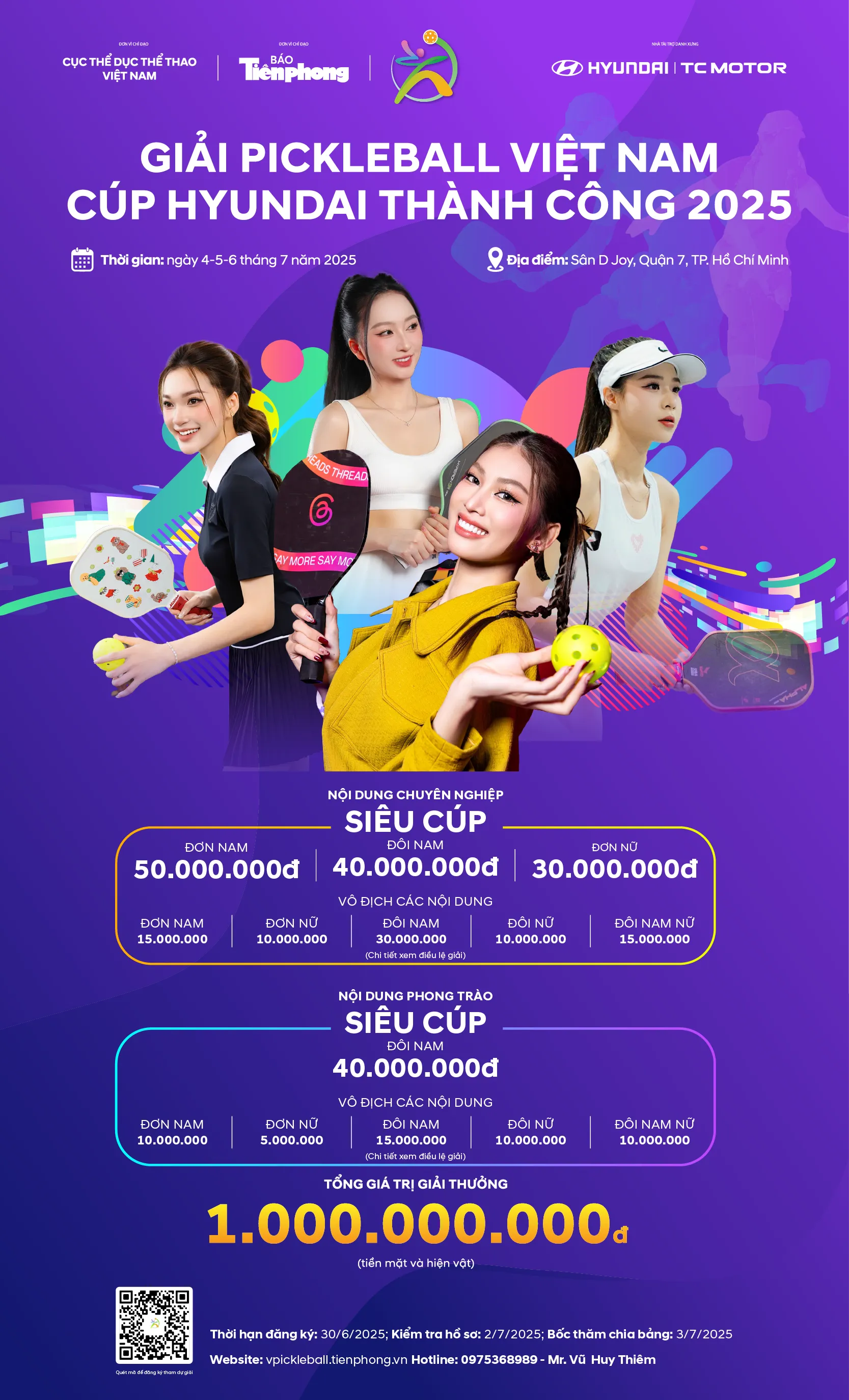 ¿Qué hace diferente al Torneo de Pickleball de Vietnam – Copa Hyundai Thanh Cong 2025? Foto 2