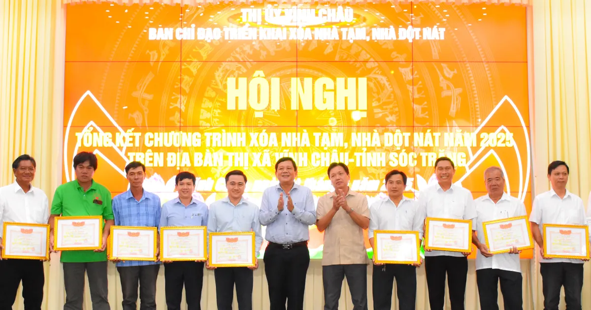 La ciudad de Vinh Chau elimina 2.263 casas temporales y deterioradas