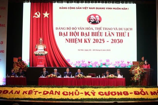 Bộ trưởng Nguyễn Văn Hùng: Đảng bộ Bộ VHTTDL luôn phải &quot;giữ được nhịp&quot; và tạo ra &quot;nhịp mới&quot; - Ảnh 4.