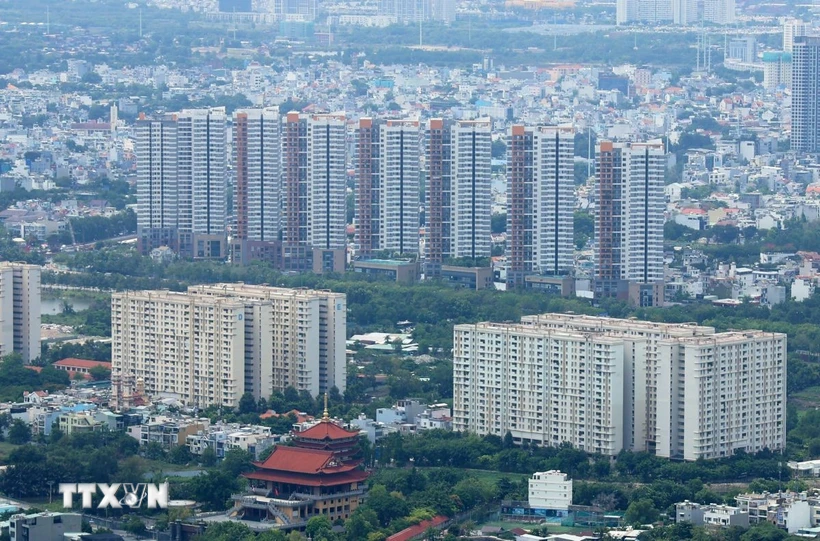Thành phố Hồ Chí Minh. (Ảnh: Hồng Đạt/TTXVN)