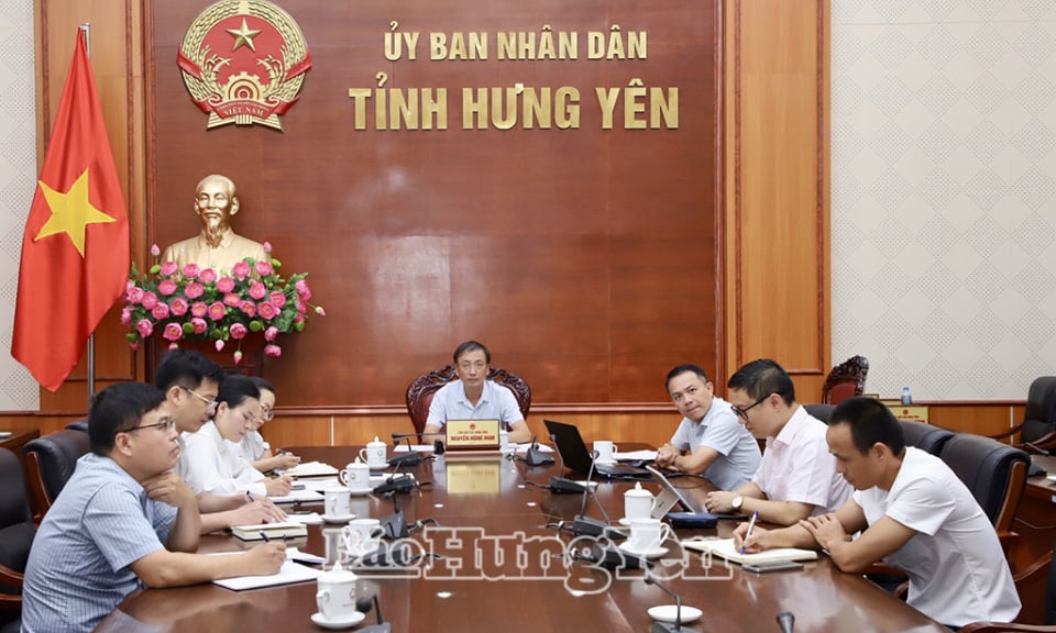 លោក Hung Yen បាន​រៀបចំ​ផែនការ​តំបន់​ឈូសឆាយ​ដី​ដើម្បី​សាងសង់​ផ្លូវ​រថភ្លើង Lao Cai - Hanoi - Hai Phong ឆ្លងកាត់​ខេត្ត។