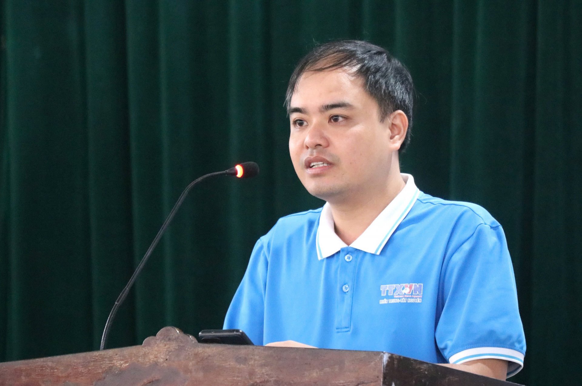 Nhà báo Xuân Triệu. Ảnh: CTV