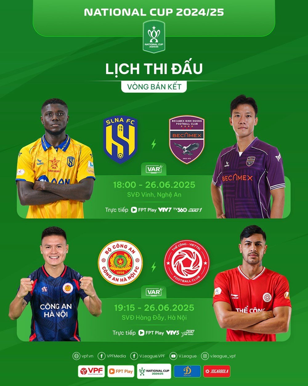 National Cup 2024/25 semi-final schedule - photo 1