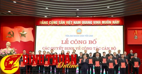 Đồng chí Nguyễn Văn Thanh được bổ nhiệm giữ chức vụ Chánh tòa TAND tỉnh Lâm Đồng (mới)