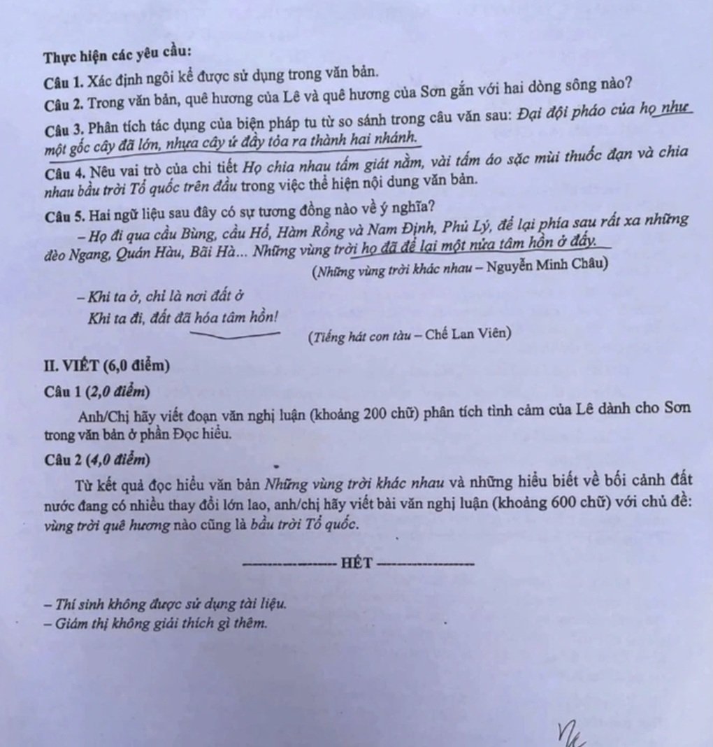 Vì sao đề văn dễ nhưng khó có mưa điểm 8, điểm 9? - 2