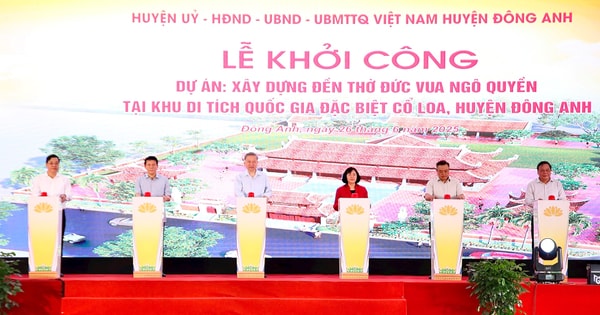 Tổng Bí thư Tô Lâm dự Lễ khởi công xây dựng đền thờ Đức vua Ngô Quyền