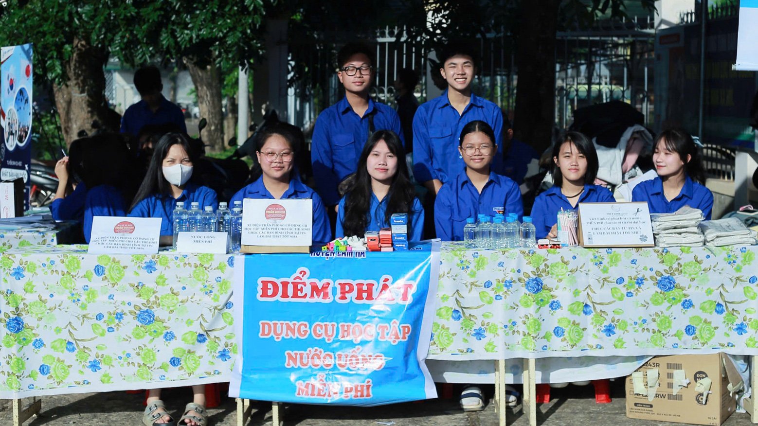 Huyện đoàn Lâm Hà thành lập các đội xung kích để hỗ trợ thí sinh