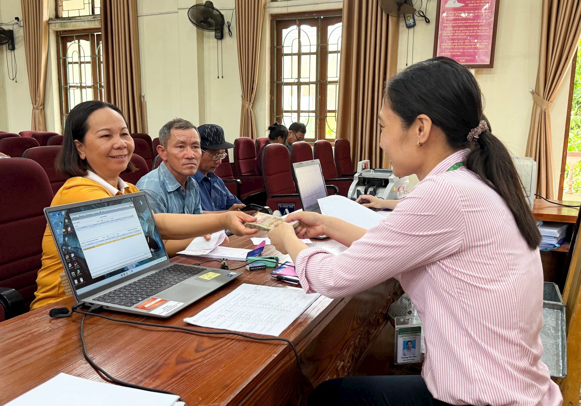 ធនាគារគោលនយោបាយសង្គម Hai Duong នឹងរក្សារាល់ចំណុចប្រតិបត្តិការឃុំចាស់ទាំងអស់ បន្ទាប់ពីការរួមបញ្ចូលគ្នា។