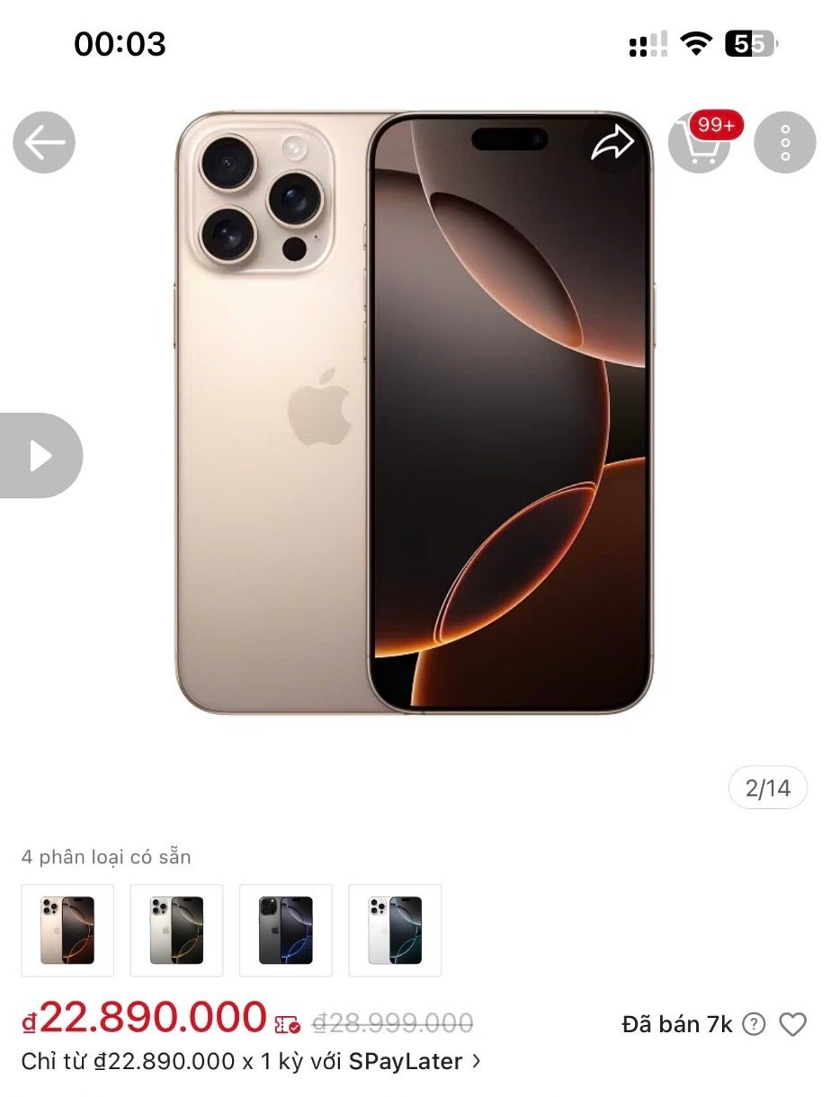 iphone 16 pro giam gia anh 1