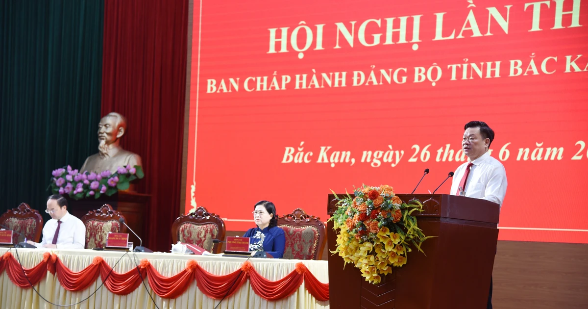 Hội nghị Ban Chấp hành Đảng bộ tỉnh Bắc Kạn lần 20 (khóa XII)