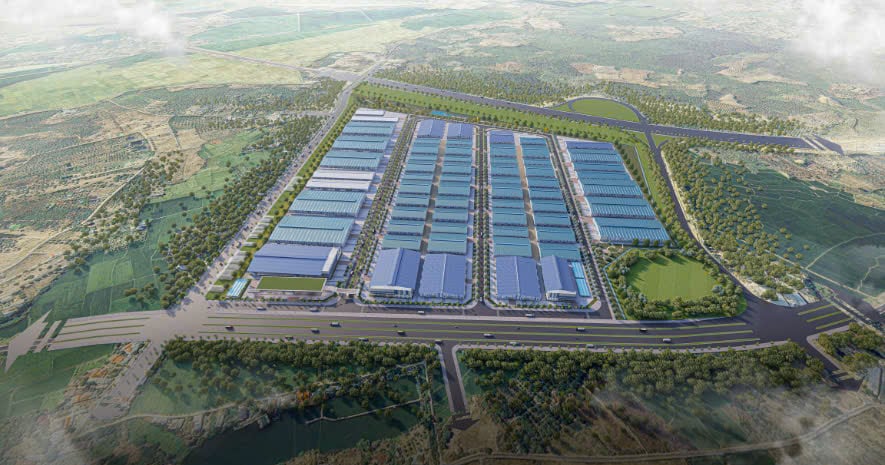 البنية التحتية المتزامنة في مجمع Dien Tho VCN الصناعي - جاهزة لتلبية احتياجات الإنتاج الأخضر والتنمية المستدامة.