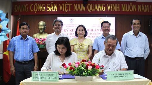 Ký kết thỏa thuận hợp tác về liên kết chuỗi sản xuất và tiêu thụ nông sản