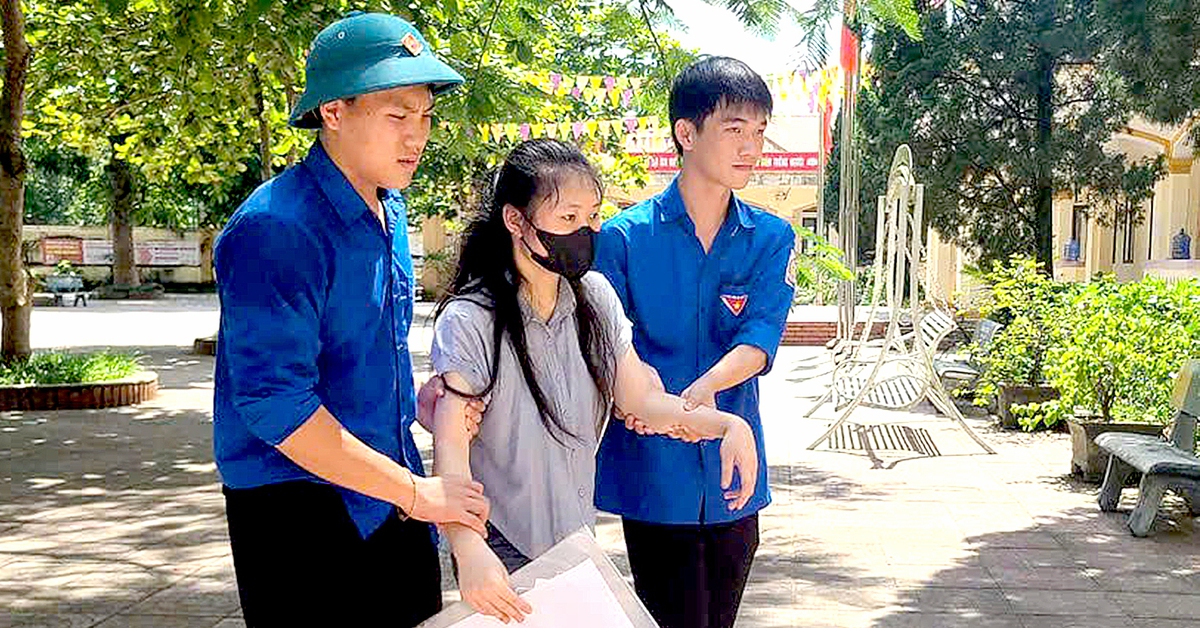 Disabled female student exempted from graduation exam still determined to take it