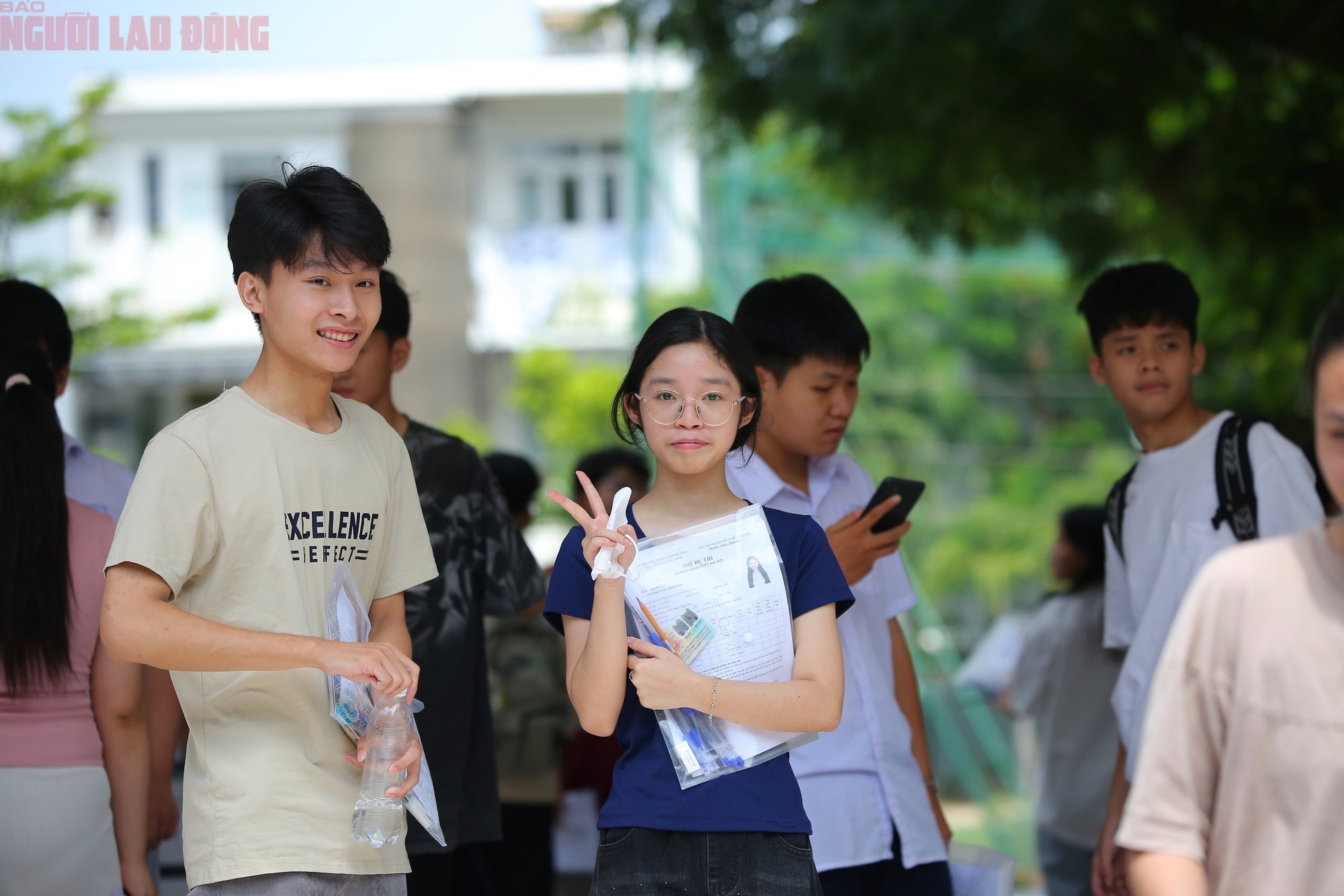 Đà Nẵng: Không có thí sinh, cán bộ coi thi phạm quy - Ảnh 2.